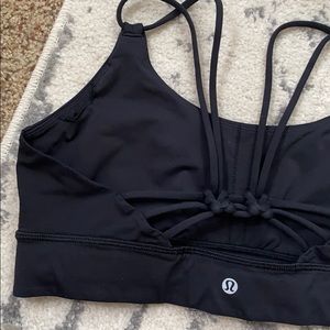 Black Lululemon Sports Bra